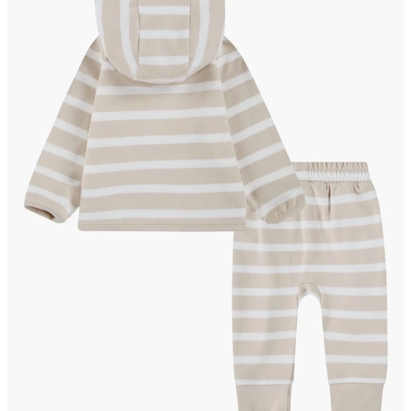 NWT Girls Nike Ready Set Knit Hoodie & Joggers Set - Picture 2 of 6